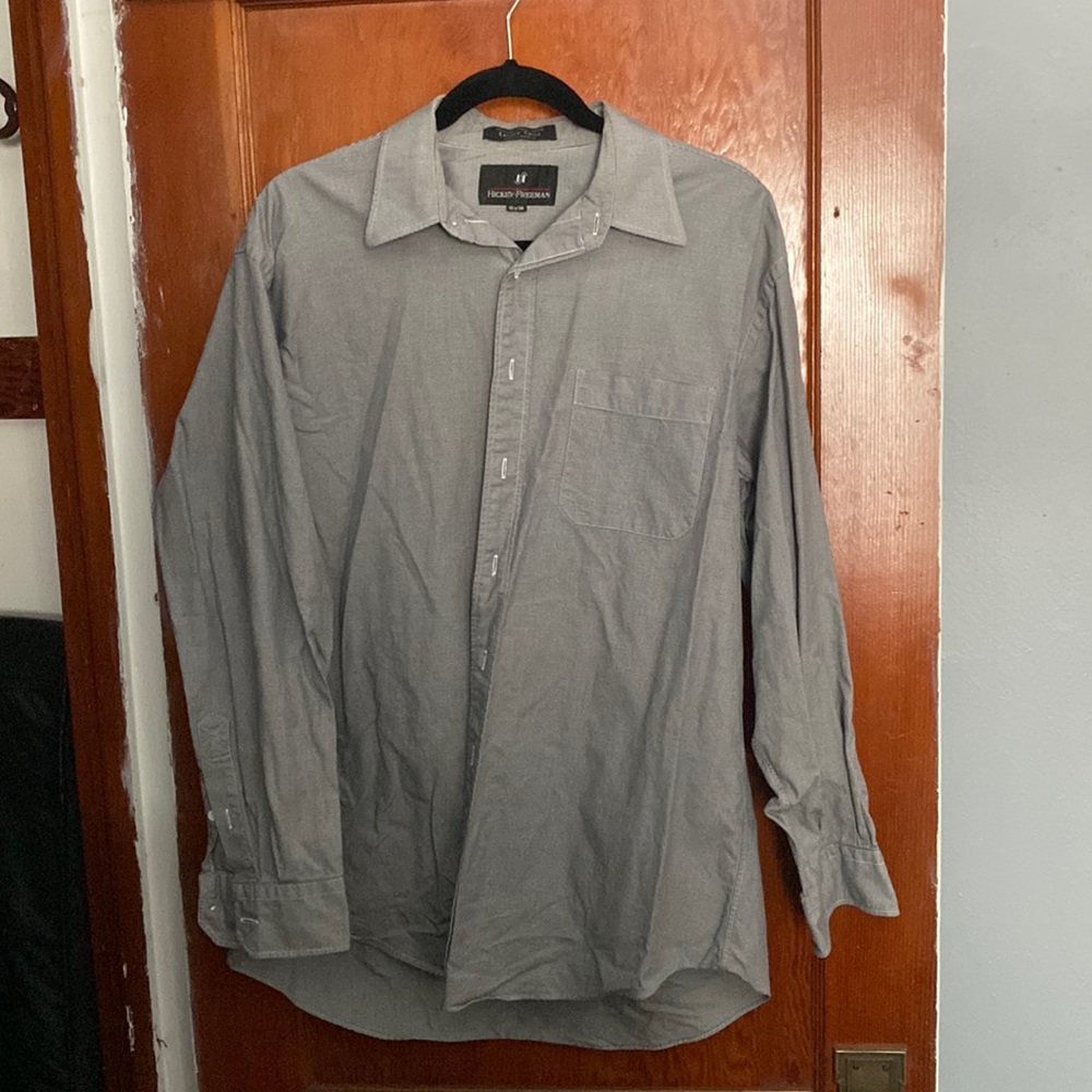 Hickey-Freeman Legacy Twill Button Down